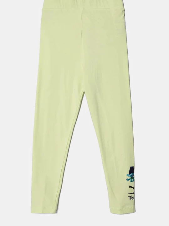 Obrázek produktu Puma Dětské legíny Puma X TROLLS High Waist Leggings zelená