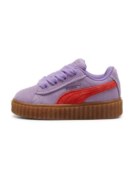 Obrázek produktu Puma Dětské semišové sneakers boty x Fenty fialová