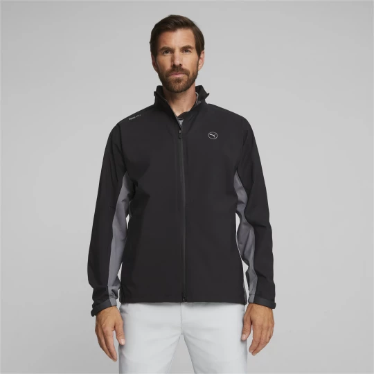 Obrázek produktu PUMA DRYLBL's Golf Rain Jacket Men, Clothing, Black/Slate Sky