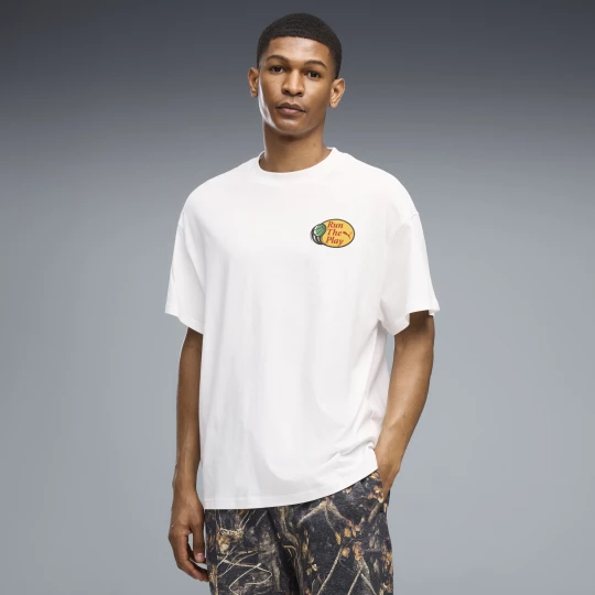 Obrázek produktu PUMA Dylan Wildcat Oversized Tee Men, Clothing, White
