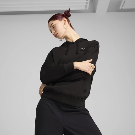 Obrázek produktu PUMA ESS ELEVATED Comfort Hoodie Women, Clothing, Black