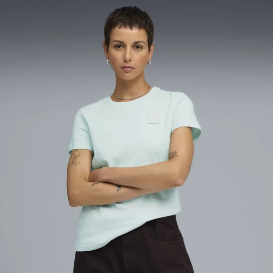 Obrázek produktu PUMA ESS ELEVATED Tee Women, Clothing, Peaceful Blue