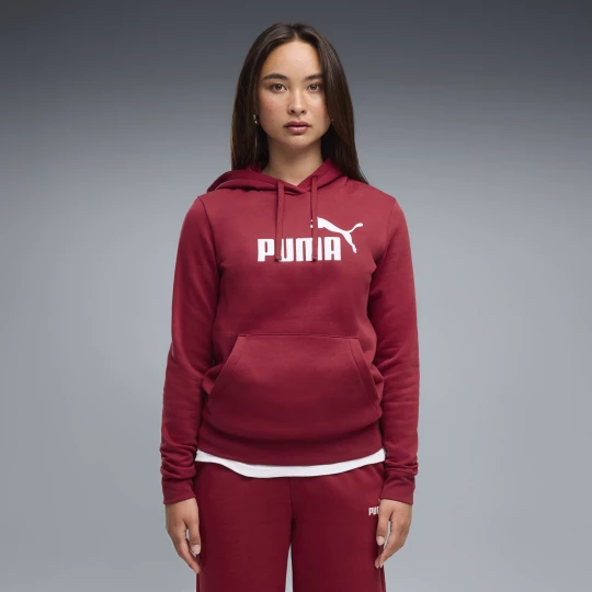 Obrázek produktu PUMA ESS No. 1 Logo Hoodie Women, Clothing, Garnet Glow