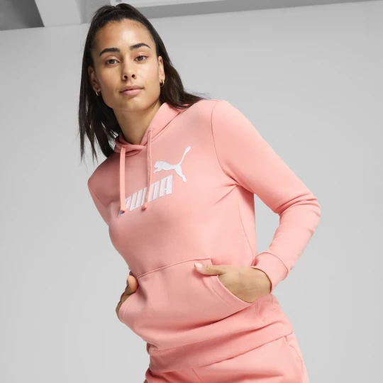 Obrázek produktu PUMA ESS No. 1 Logo Hoodie Women, Clothing, Pink Fruit