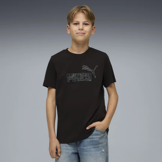 Obrázek produktu PUMA Essentials Camo Tee Youth, Clothing, Black