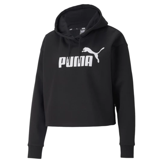 Obrázek produktu PUMA Essentials Cropped Logo Hoodie Women, Clothing, Black