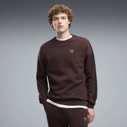 Obrázek produktu PUMA Essentials Elevated Crew Sweatshirt Men, Clothing, Chocolate Fondue