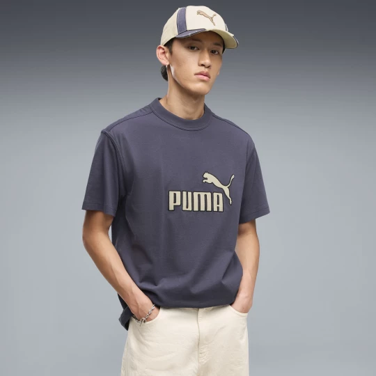 Obrázek produktu PUMA Essentials Elevated No.1 Relaxed Tee Men, Men, Inky Depths