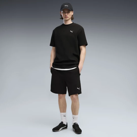 Obrázek produktu PUMA Essentials Elevated Relaxed Material Shorts Men, Clothing, Black