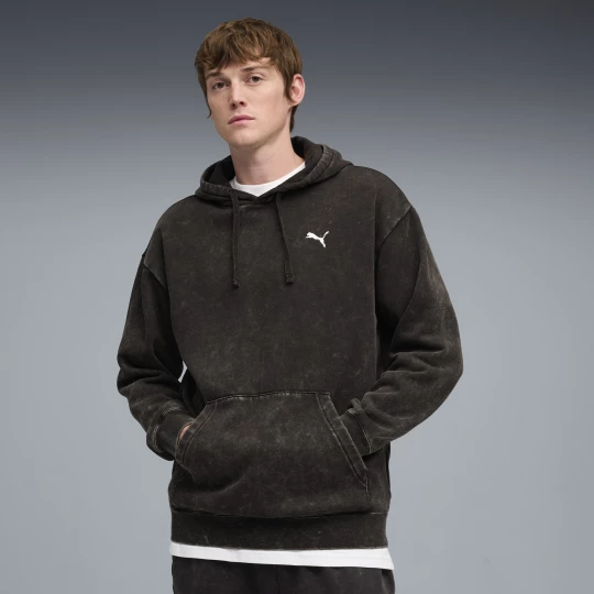 Obrázek produktu PUMA Essentials Elevated Relaxed Wash Hoodie Men, Men, Black