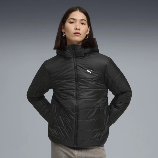 Obrázek produktu PUMA Essentials Hooded Padded Jacket Women, Clothing, Black