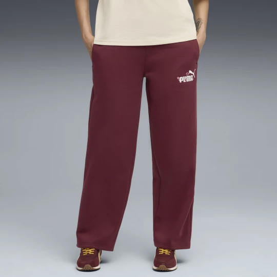 Obrázek produktu PUMA Essentials Nature 2.0 Comfort Logo Straight Pants Women, Women, Ruby Shimmer