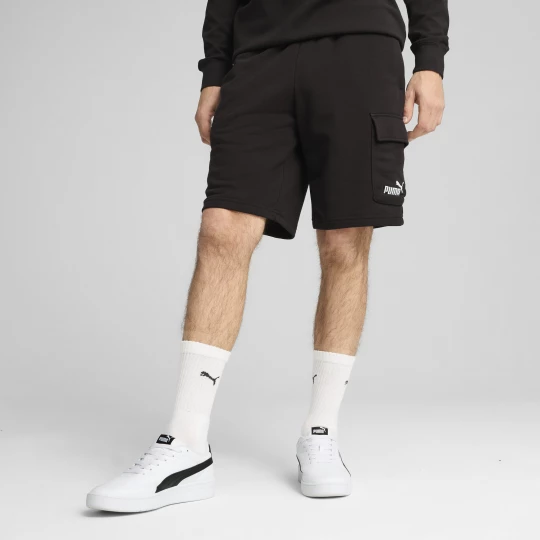 Obrázek produktu PUMA Essentials No. 1 Logo Cargo 10" Shorts Men, Clothing, Black