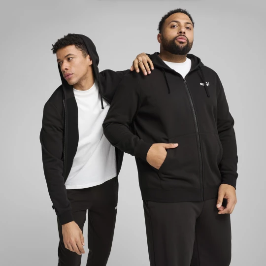 Obrázek produktu PUMA Essentials No. 1 Logo Full-Zip Hoodie Men, Clothing, Black