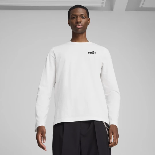 Obrázek produktu PUMA Essentials No. 1 Logo Long Sleeve Tee Men, Clothing, White