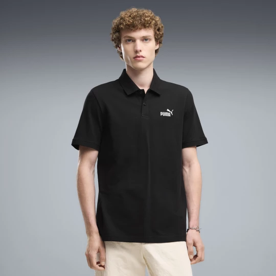 Obrázek produktu PUMA Essentials No. 1 Logo Pique Polo Men, Clothing, Black