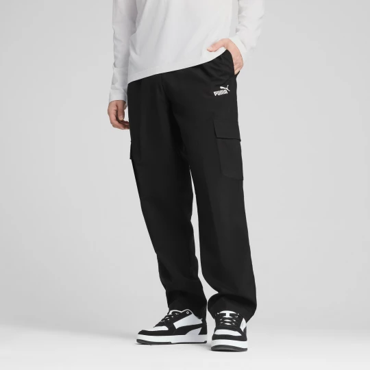 Obrázek produktu PUMA Essentials No. 1 Logo Woven Cargo Pants Men, Clothing, Black
