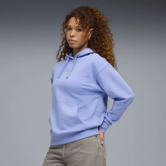 Obrázek produktu PUMA Essentials Script Hoodie Women, Clothing, Intense Lavender