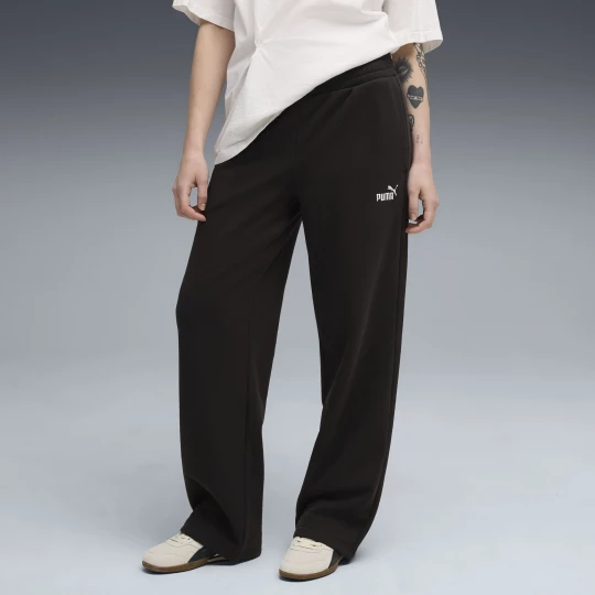 Obrázek produktu PUMA Essentials Small No. 1 Logo Comfort Straight Pants Women, Clothing, Black