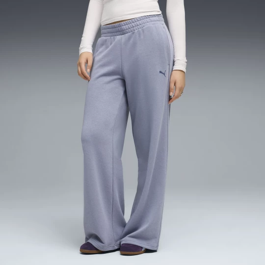 Obrázek produktu PUMA Essentials Wide-Leg Pants Women, Clothing, Gray Sky