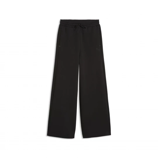 Obrázek produktu PUMA EVOSTRIPE Spacer Wide Leg Pants Women, Clothing, Black
