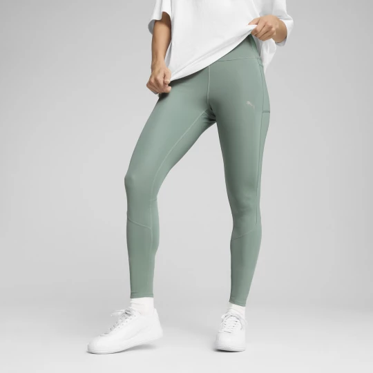 Obrázek produktu PUMA EVOSTRIPE Tights Women, Clothing, Green Moon