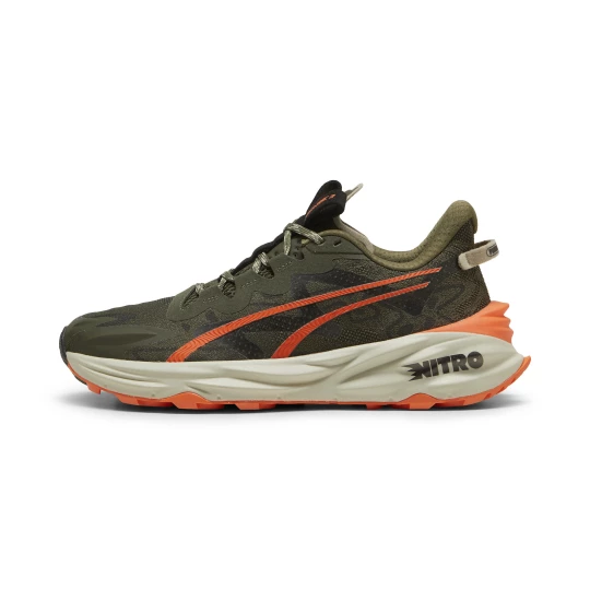Obrázek produktu PUMA Fast-Trac NITRO™ 3 Trail Running Shoes Men, Shoes, Dark Olive/Flame Flicker/Desert Dust