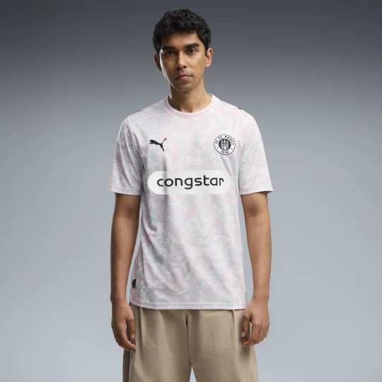 Obrázek produktu PUMA FC St. Pauli 26 / 27 Third Jersey Men, Clothing, Minty Burst / Pearl Pink