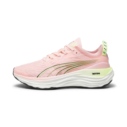 Obrázek produktu PUMA ForeverRun NITRO Women's Running Shoes, Shoes, Koral Ice / Speed Green červená