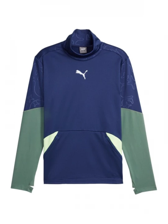 Obrázek produktu PUMA Funkční tričko  tmavě modrá / zelená / bílá