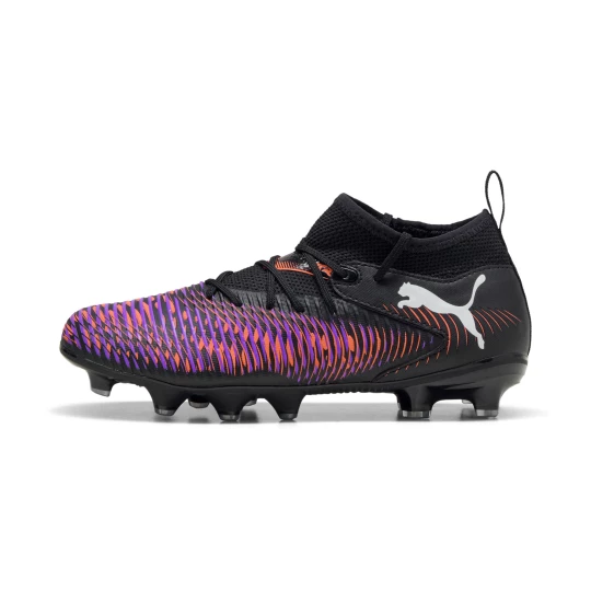 Obrázek produktu PUMA FUTURE 8 MATCH FG / AG Football Boots Youth, Shoes, Black / White / Glowing Red