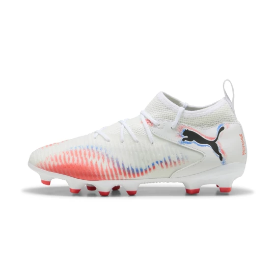 Obrázek produktu PUMA FUTURE 8 MATCH FG/AG Football Boots Youth, Shoes, White/Black/Glowing Red