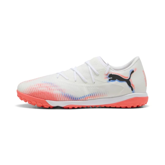 Obrázek produktu PUMA FUTURE 8 MATCH TT Low Football Boots Unisex, Shoes, White / Black / Glowing Red