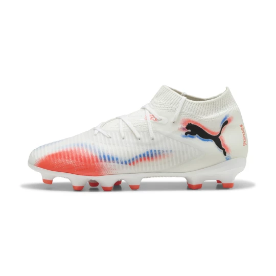 Obrázek produktu PUMA FUTURE 8 PRO FG / AG Football Boots Youth, Shoes, Black / Fizzy Light / Green Terrain červená