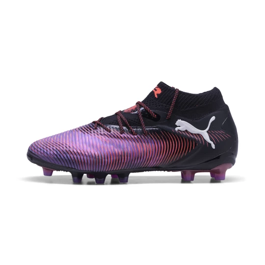 Obrázek produktu PUMA FUTURE 8 ULTIMATE AG Football Boots Unisex, Shoes, Black / White / Glowing Red