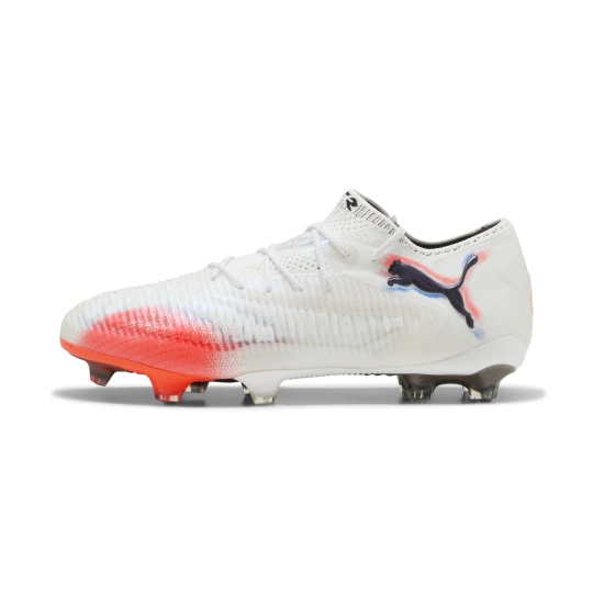 Obrázek produktu PUMA FUTURE 8 ULTIMATE FG Low Football Boots Unisex, Shoes, White / Black / Glowing Red