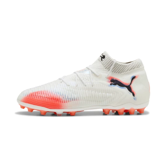 Obrázek produktu PUMA FUTURE 8 ULTIMATE MG Football Boots Unisex, Shoes, White/Black/Glowing Red