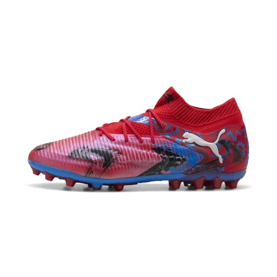 Obrázek produktu PUMA FUTURE 8 ULTIMATE PLAYMAKERS MG Football Boots Unisex, Shoes, Red / Ultra Blue / Black