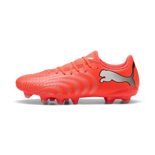 Obrázek produktu PUMA FUTURE 9 PLAY FG/AG Football Boots Unisex, Shoes, Glowing Red/White/Black