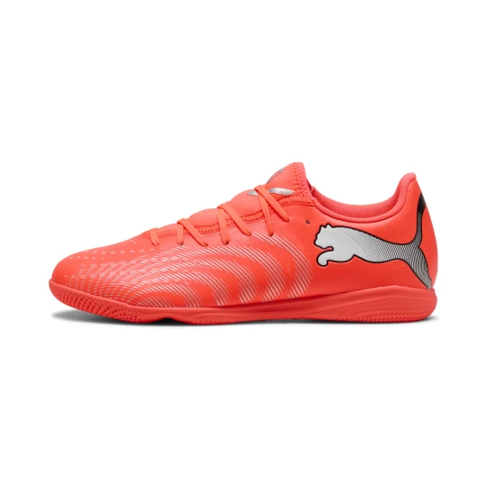 Obrázek produktu PUMA FUTURE 9 PLAY Indoor Football Boots Unisex, Shoes, Glowing Red/White/Black