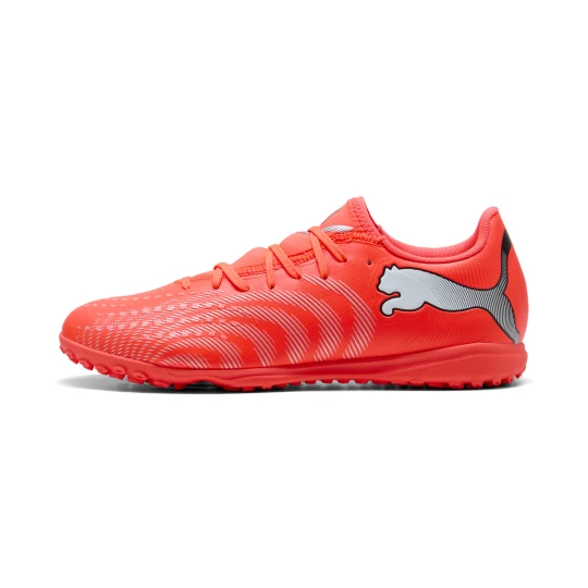 Obrázek produktu PUMA FUTURE 9 PLAY TT Football Boots Unisex, Shoes, Glowing Red/White/Black