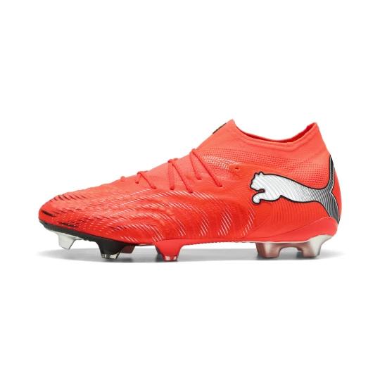 Obrázek produktu PUMA FUTURE 9 ULTIMATE FG Football Boots Unisex, Shoes, Glowing Red/White/Black