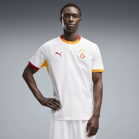 Obrázek produktu PUMA Galatasaray .K. 26 / 27 Third Authentic Jersey Men, Men, White / Dark Cherry / Summer Sunset