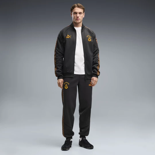 Obrázek produktu PUMA Galatasaray .K. KING Anthem Pants Men, Clothing, Flat Dark Gray/Summer Sunset