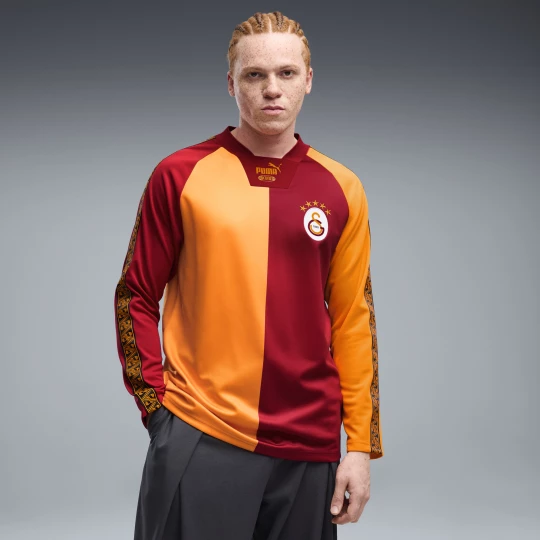 Obrázek produktu PUMA Galatasaray .K. KING Long Sleeve Jersey Men, Men, Dark Cherry/Summer Sunset