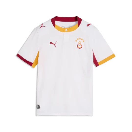 Obrázek produktu PUMA Galatasaray S.K. Third Jersey Youth, Clothing, White/Dark Cherry/Summer Sunset