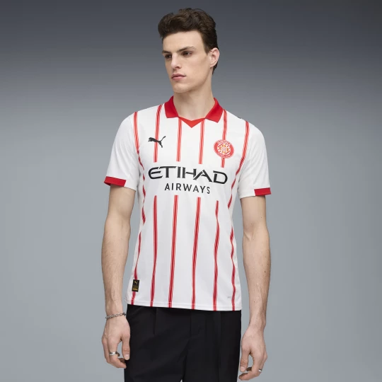 Obrázek produktu PUMA Girona FC 25/26 Home Jersey Men, Clothing, White/Red