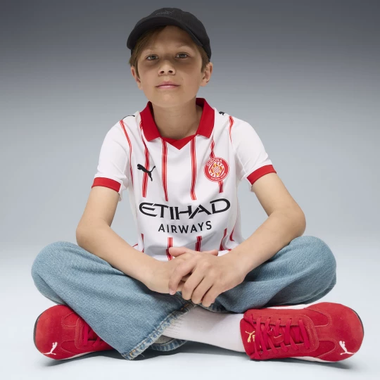 Obrázek produktu PUMA Girona FC 25/26 Home Jersey Youth, Clothing, White/Red
