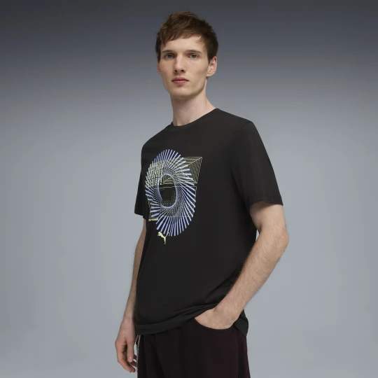 Obrázek produktu PUMA Graphic Circular Tee Men, Clothing, Black