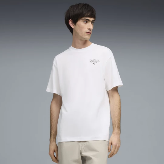 Obrázek produktu PUMA Graphic Slogan Relaxed Tee Men, Clothing, White